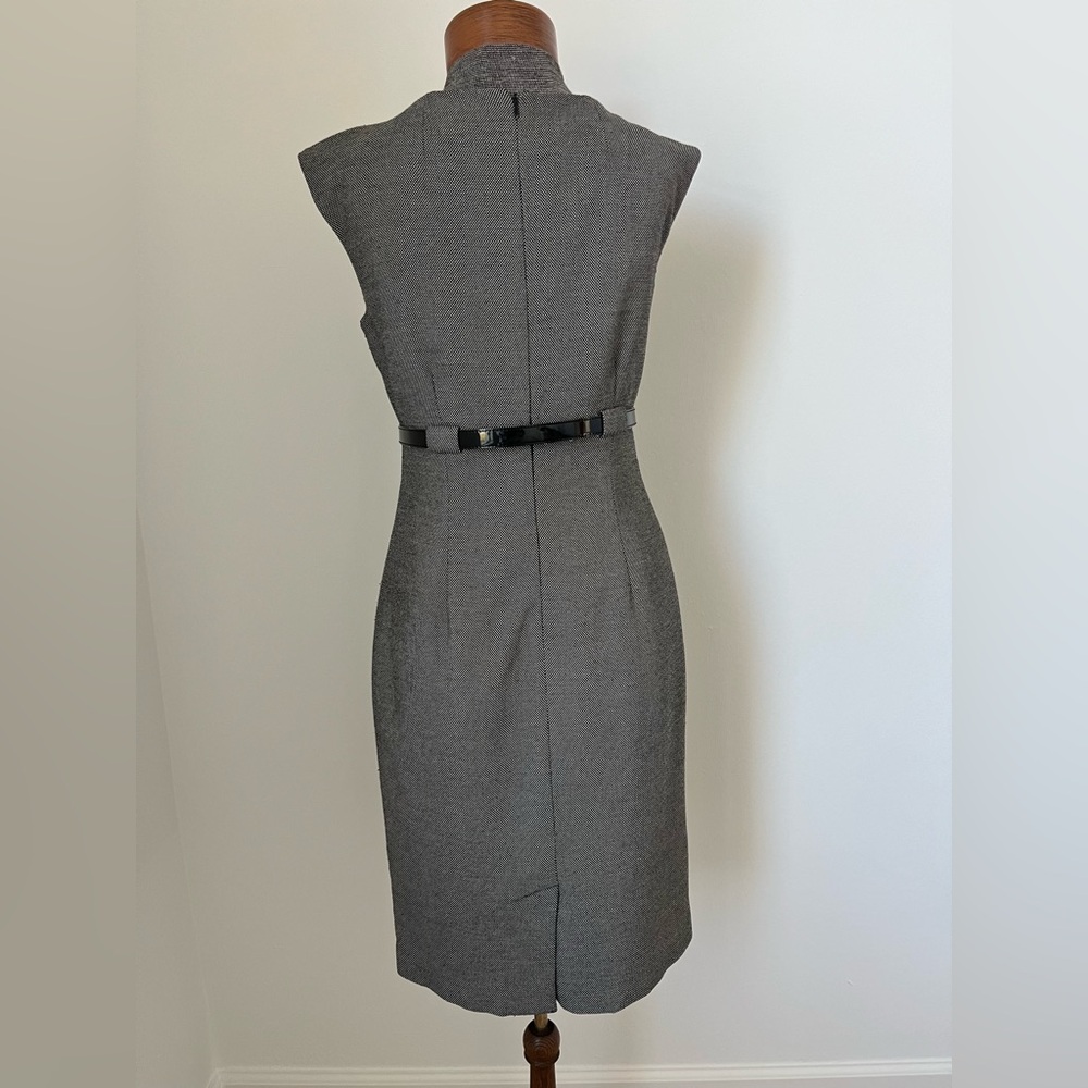 Calvin Klein Sheath Dress with Belt-4 - Picture 2 of 3